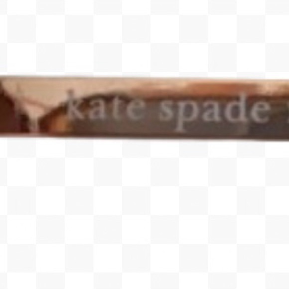 Kate Spade Gold Toned Aviator Sunglasses with Protective Pouch BNWT - Picture 7 of 8